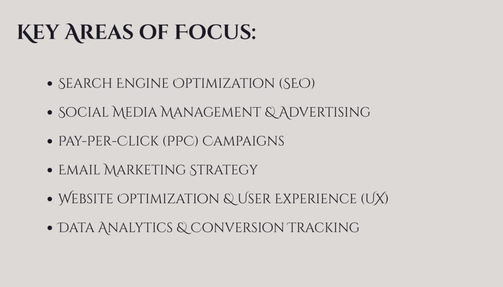 digital marketing consultant