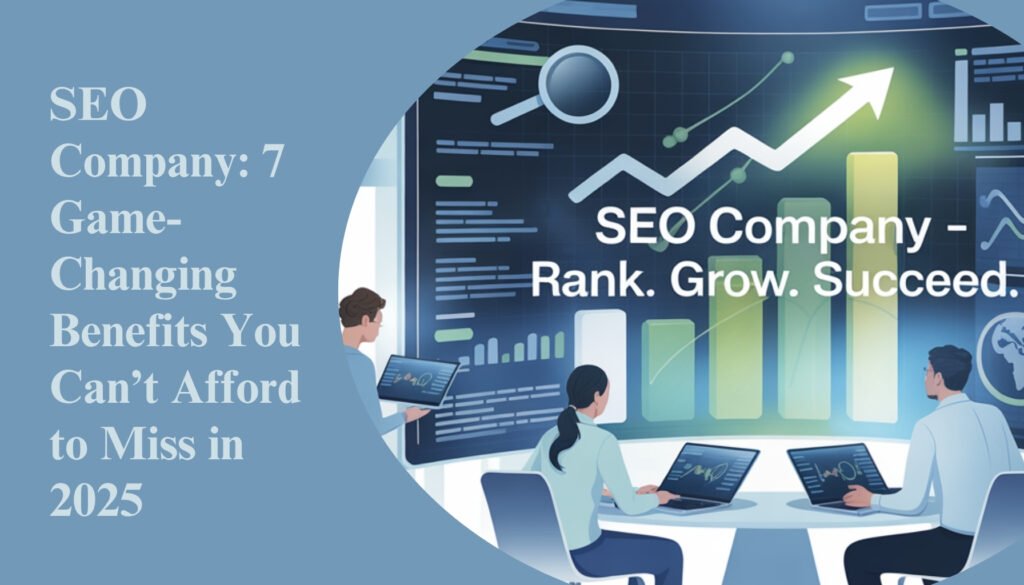 SEO Company: 7 Game-Changing Benefits You Can’t Afford to Miss in 2025