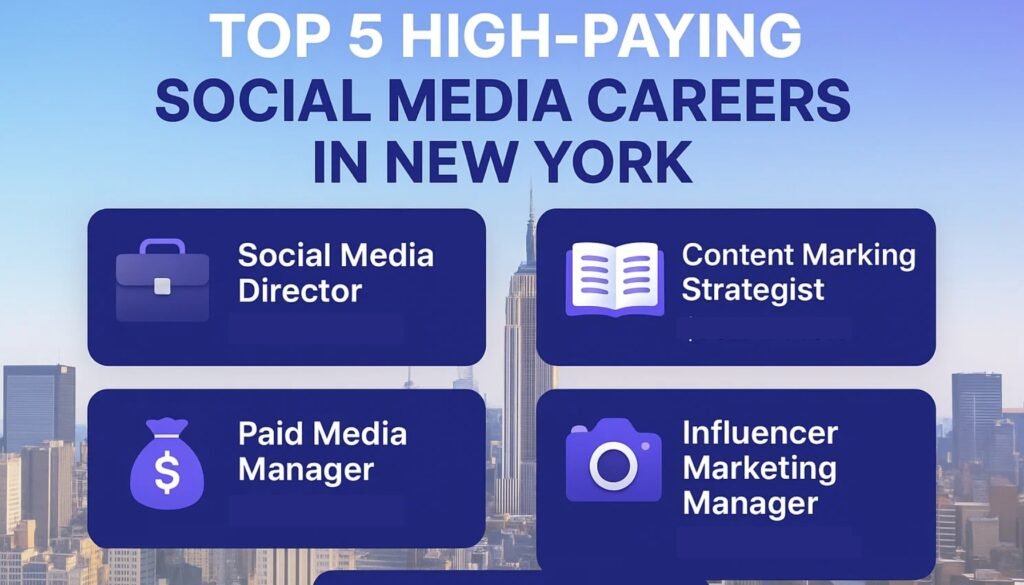 Top 5 High-Paying Social Media Careers in New York