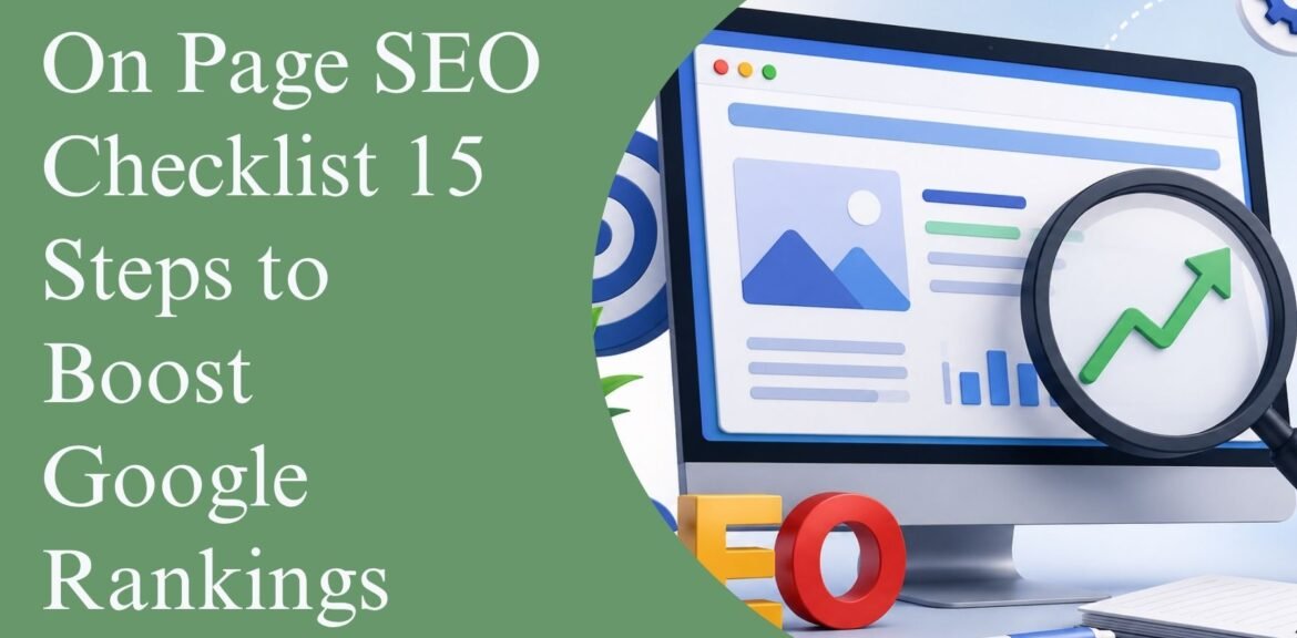 On Page SEO Checklist